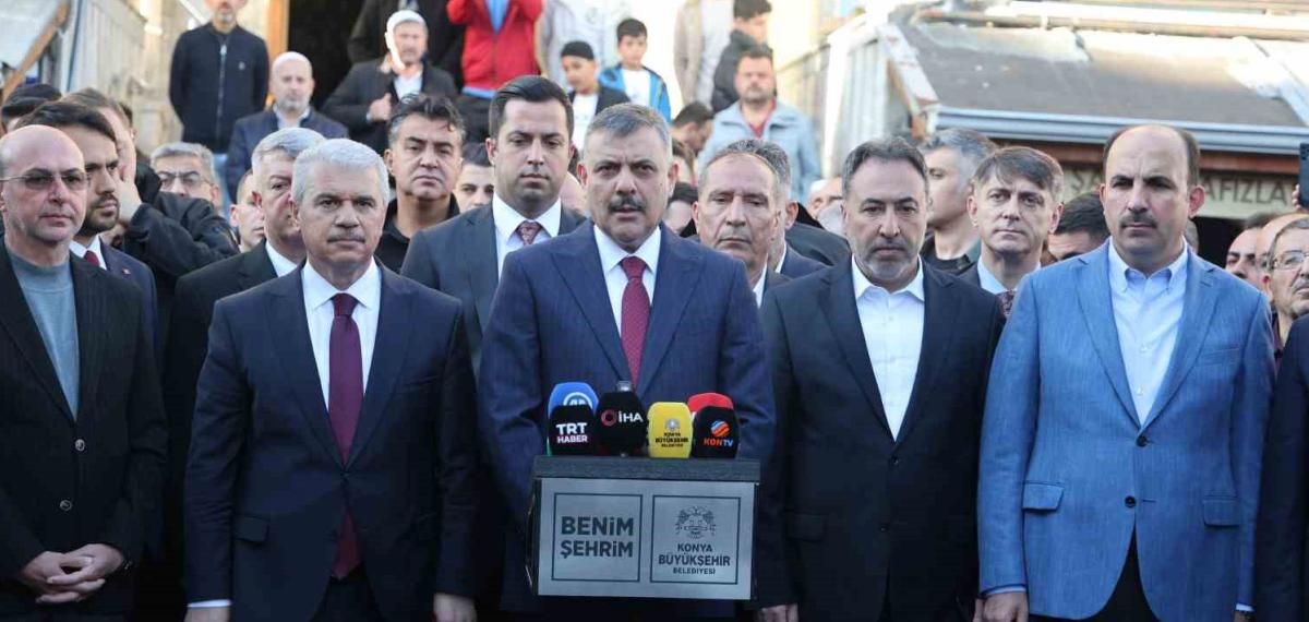 İçişleri Bakanı Çiftçi Bayram Namazını Konya’da Kıldı