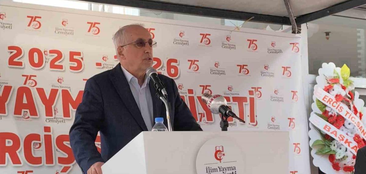 İlim Yayma Cemiyeti Erciş Şubesi’nin Yeni Hizmet Binası Törenle Açıldı
