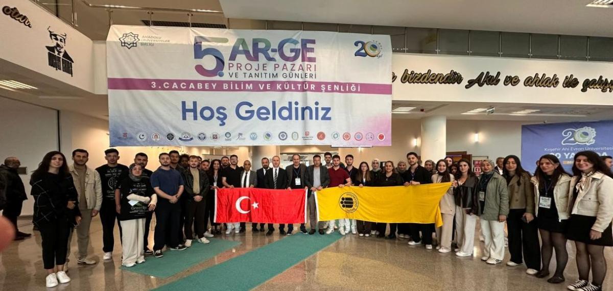 İnönü Üniversitesi Öğrencileri 5. Ar-Ge Proje Pazarı’ndan 4 Ödül ile Döndü