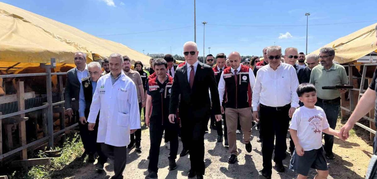 İstanbul Valisi Gül Bahçelievler Belediyesi Kurban Alanı’nda Esnafla Sohbet Etti
