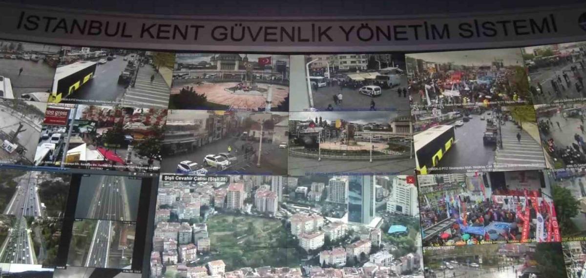 İstanbul’da 1 Mayıs Önlemleri: 35 Bin Kameralı Takip