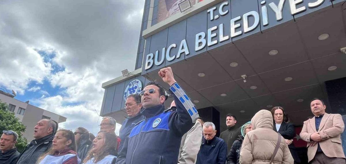 İzmir’de Belediye Memurlarının ’Tis’ Eylemi Sürüyor