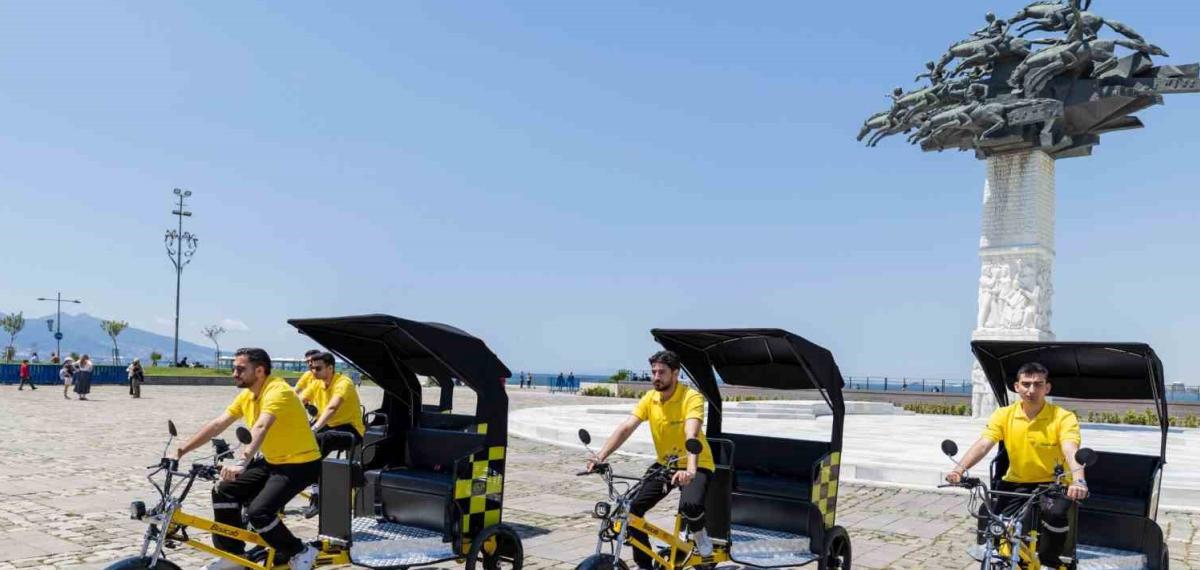 İzmir’de ’Bisicab’ler Yola Çıkıyor