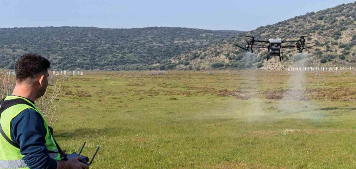 İzmir’de Kurban Pazarlarında ’Organik’ ve ’Dron’lu İlaçlama