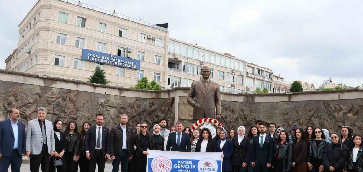 Kayseri’de Gençlik Haftası 107. Yıl Dönümü Kutlamaları Başladı