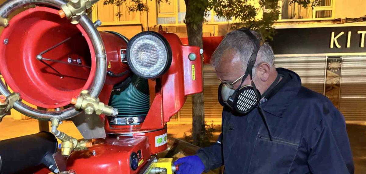 Kayseri’de İlaçlama Çalışmaları Aralıksız Sürüyor