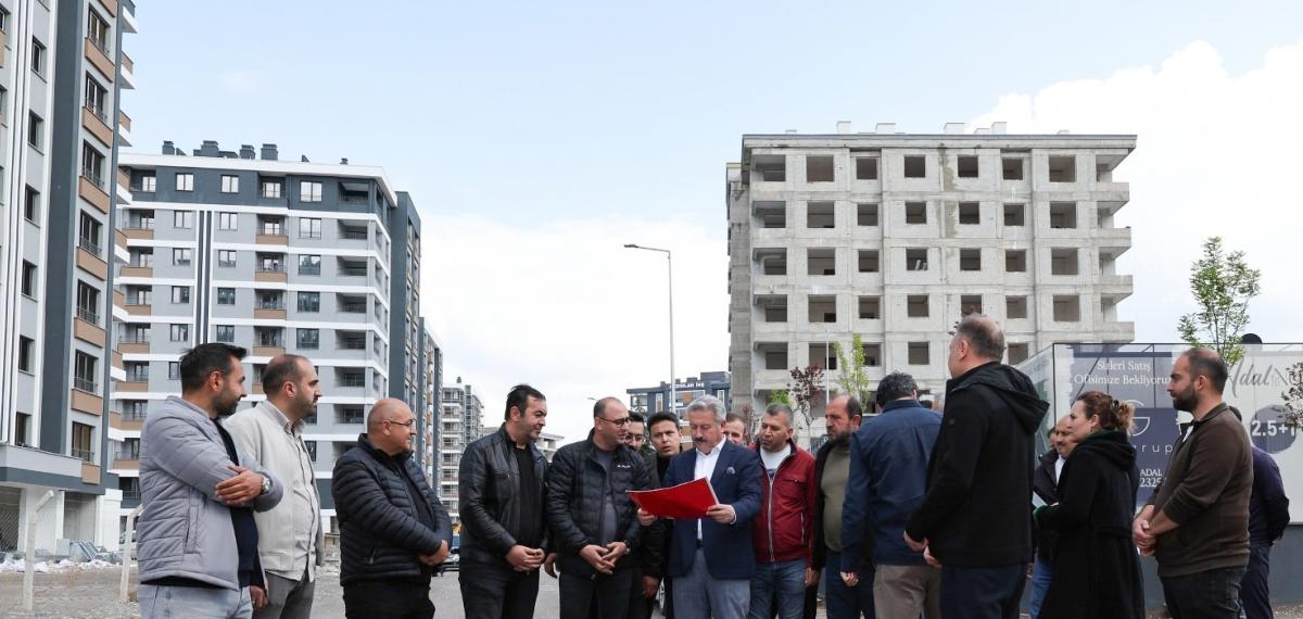 Kazım Karabekir Mahallesi 2. Etap Kentsel Dönüşüm Blokları Tamamlanma Aşamasında