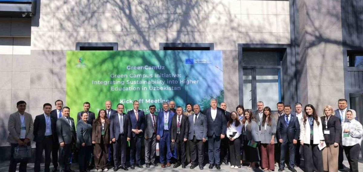 KBÜ’nün Ortağı Olduğu Greencamuz Projesi Özbekistan’da Başladı