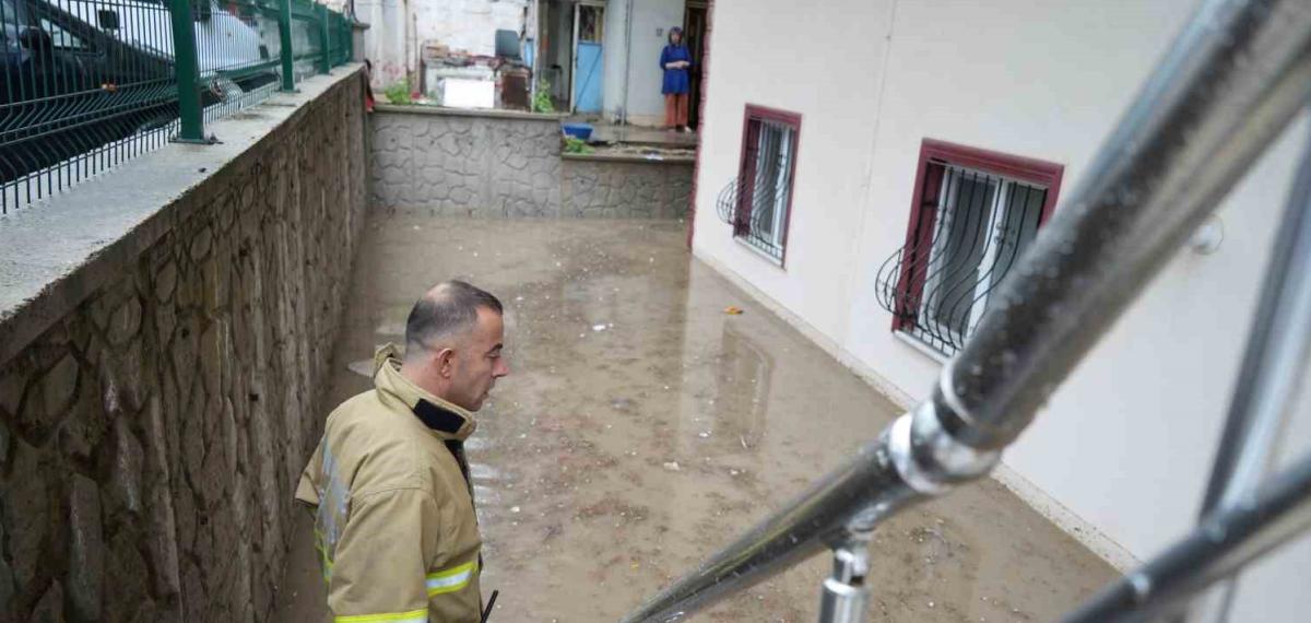 Kırıkkale’de Sağanak Hayatı Olumsuz Etkiledi: Ev ve İş Yerlerini Su Bastı