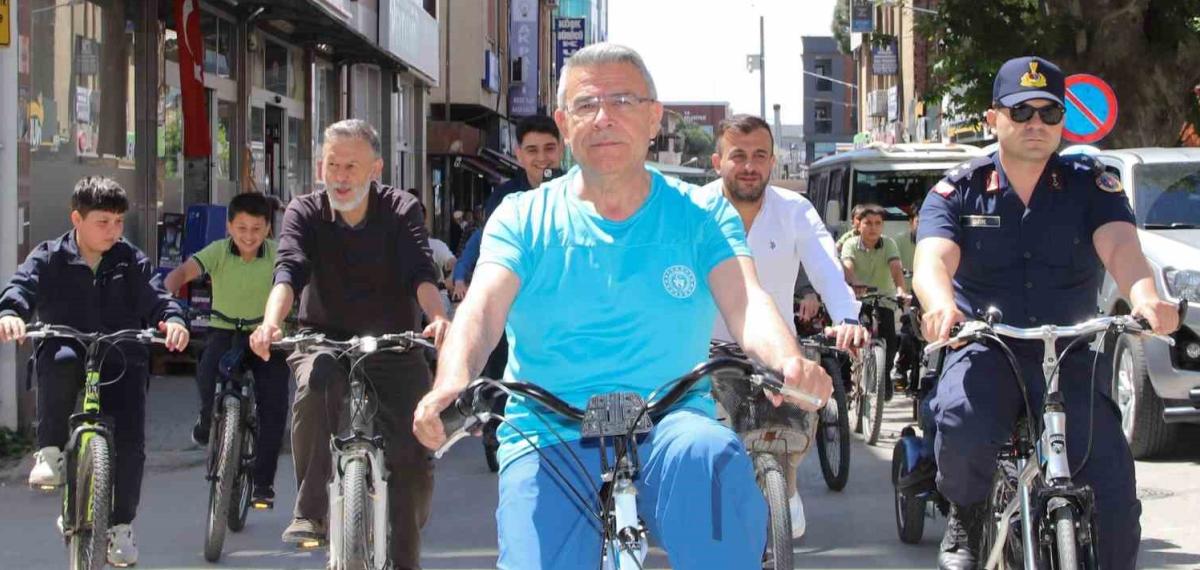 Köşk’te 19 Mayıs Coşkusu Pedal Çevirerek Kutlandı