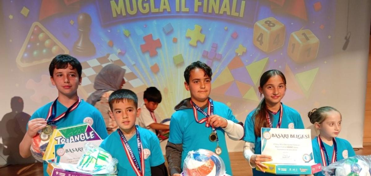 Köyceğizli Öğrenciler Akıl ve Zeka Oyunları Turnuvası İl Finaline Damga Vurdu