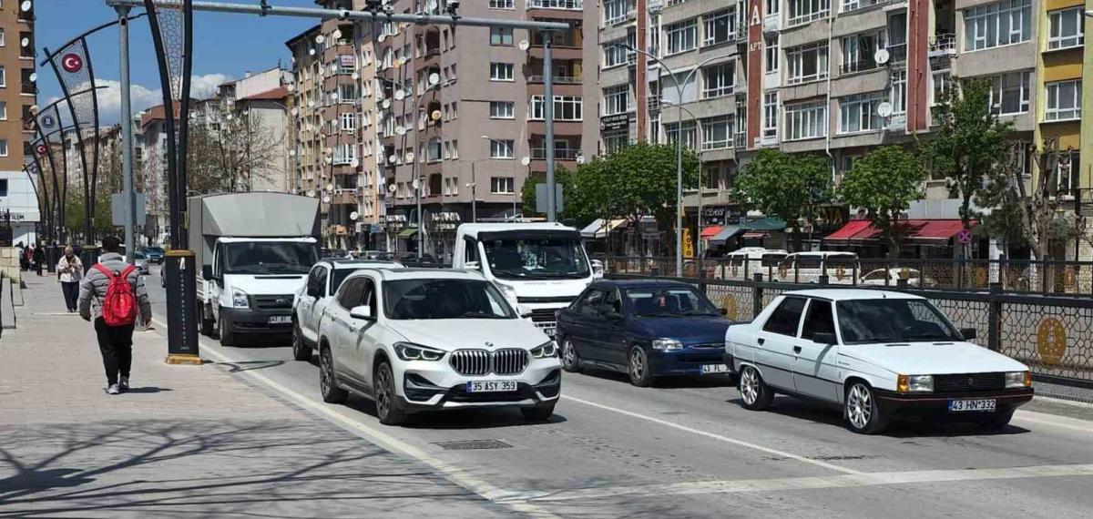 Kütahya’da Araç Sayısı Artmaya Devam Ediyor