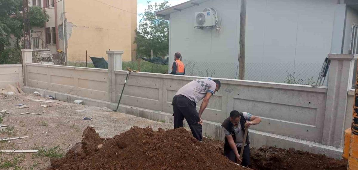 Malatya’da Altyapı Çalışmasında Doğalgaz Borusu Patladı