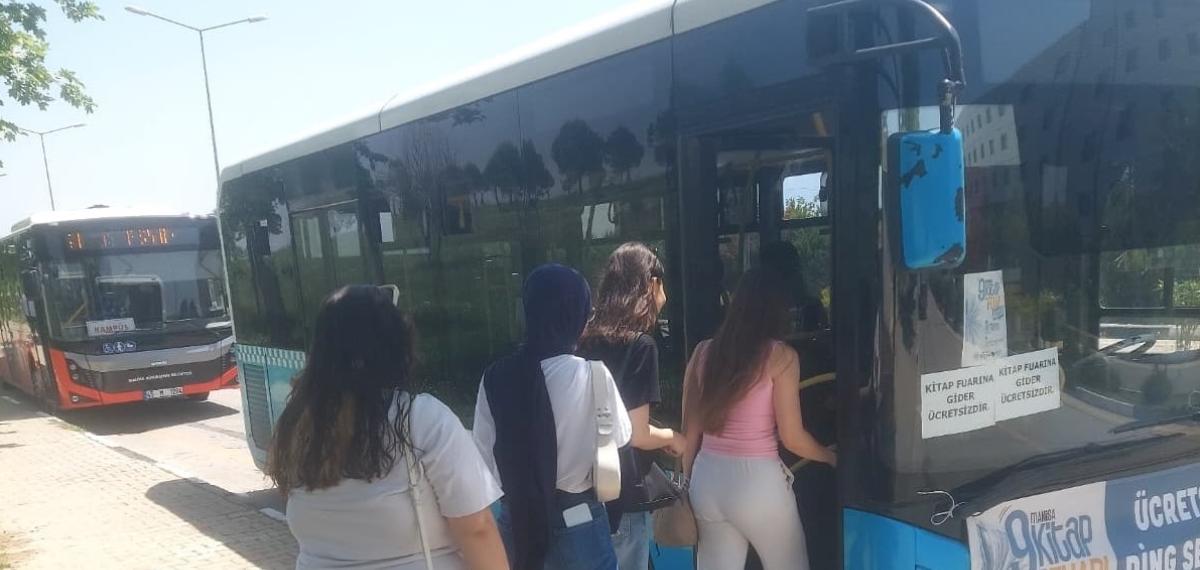 Manisa Kitap Fuarı’na Büyükşehir’den Ücretsiz Ulaşım Desteği