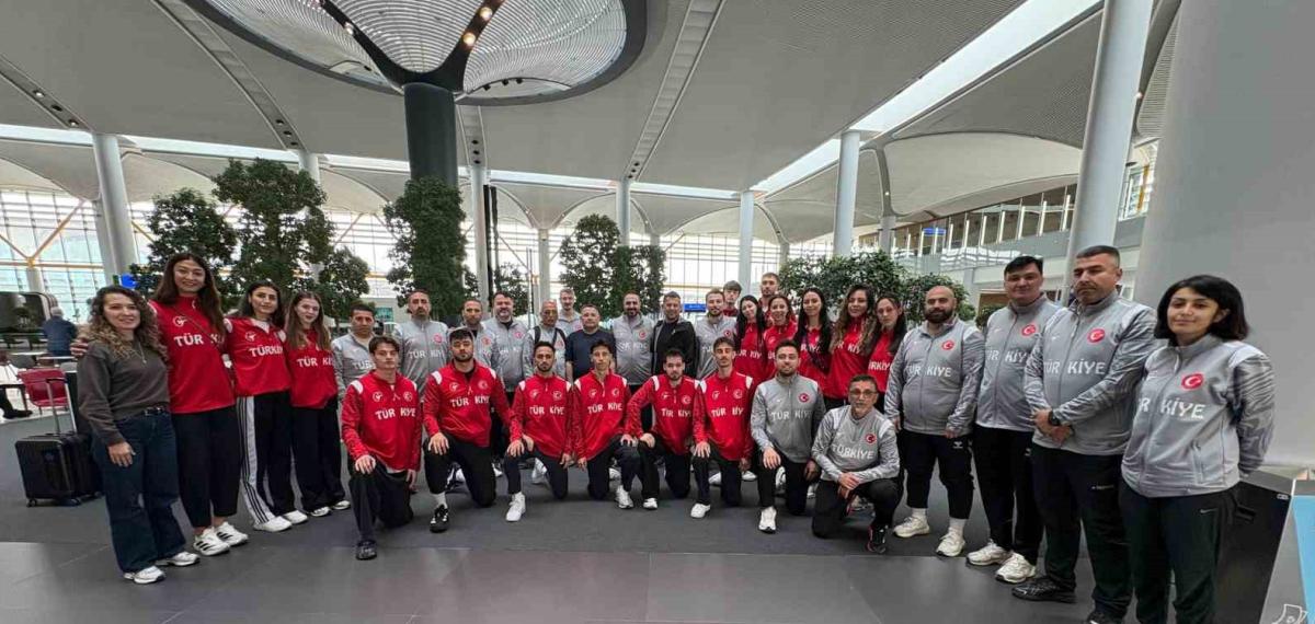 Milli Sporcular Taekwondo Şampiyonası İçin Münih’e Gitti