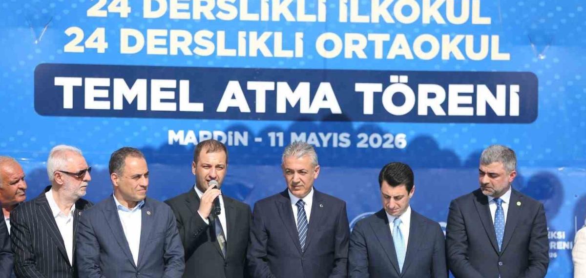 Nusaybin’de 100 Yataklı Öğretmenevi ve 24 Derslikli Kompleksi Temeli Atıldı