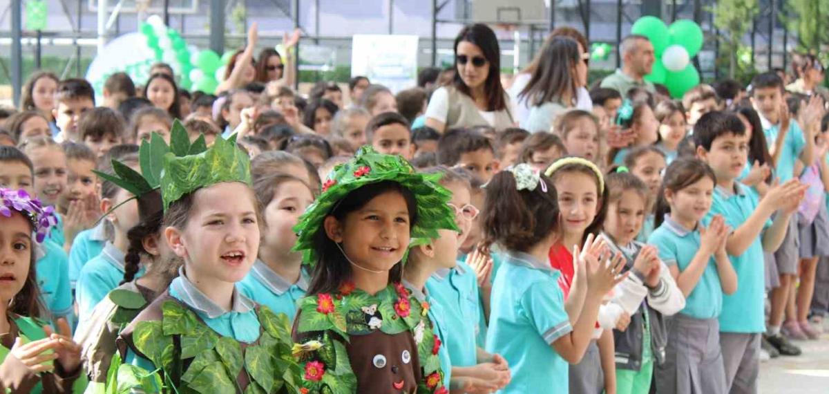 Ödemiş’te Öğrencilerin ’Yeşilfest’ Heyecanı: Sağlıklı Yarınlar İçin Buluştular