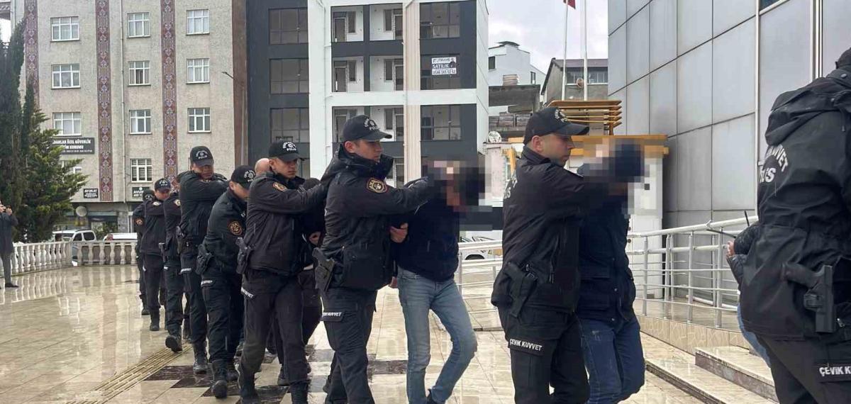Ordu Merkezli 15 Ay Süren Dev Operasyon: 41 Tutuklama