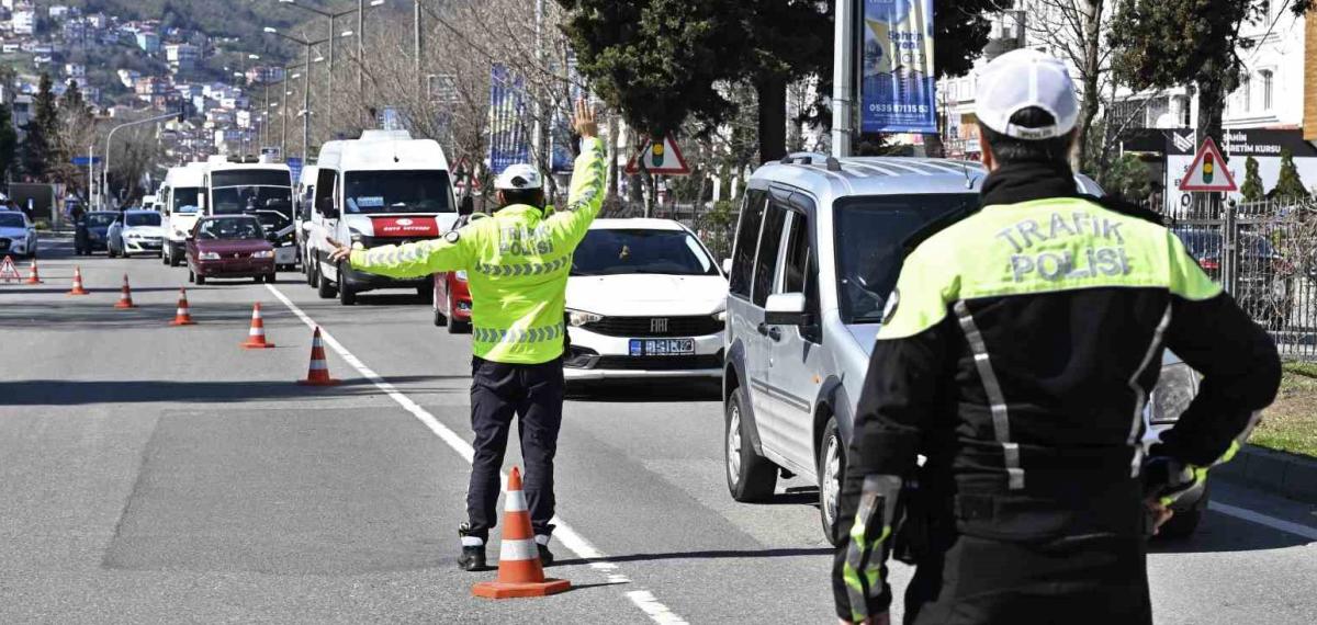 Ordu’da Bir Haftada 20 Binden Fazla Araç ve Sürücüsü Denetlendi