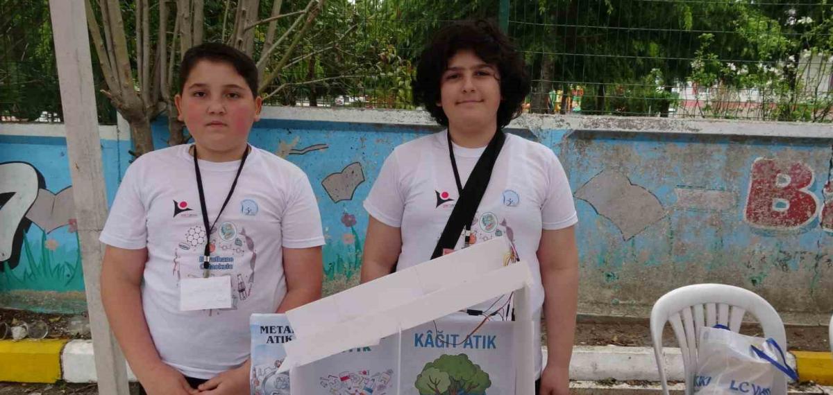 Ortaokul Öğrencilerinden Yapay Zekâ Destekli Akıllı Geri Dönüşüm Sistemi