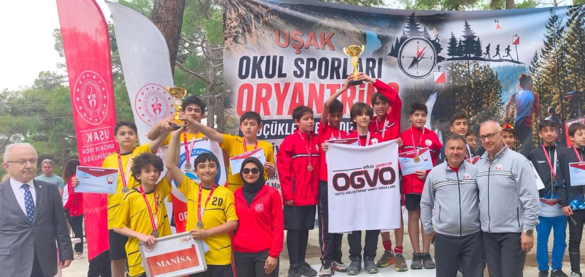 Oryantiring Türkiye İkinciliği Manisa’ya Geldi