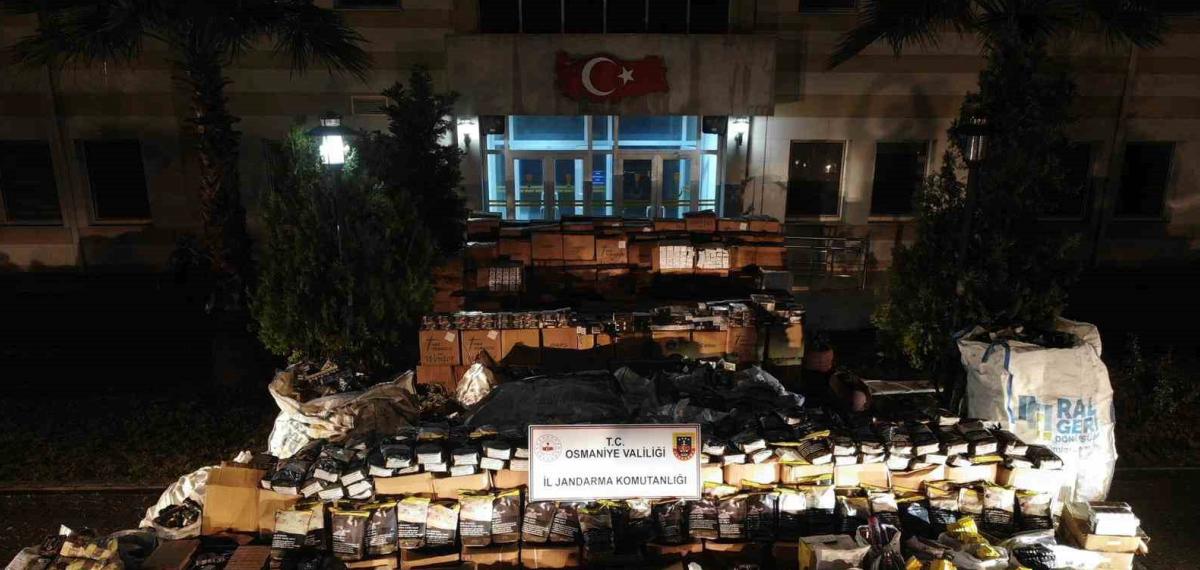 Osmaniye’de 15 Milyonluk Kaçak Ürün Operasyonu: 3 Tutuklama