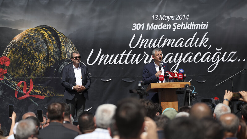 Özgür Özel’den Soma’da Sert Mesaj: “AK Parti’nin Kara Düzeni İlk Seçimde Değişecek”