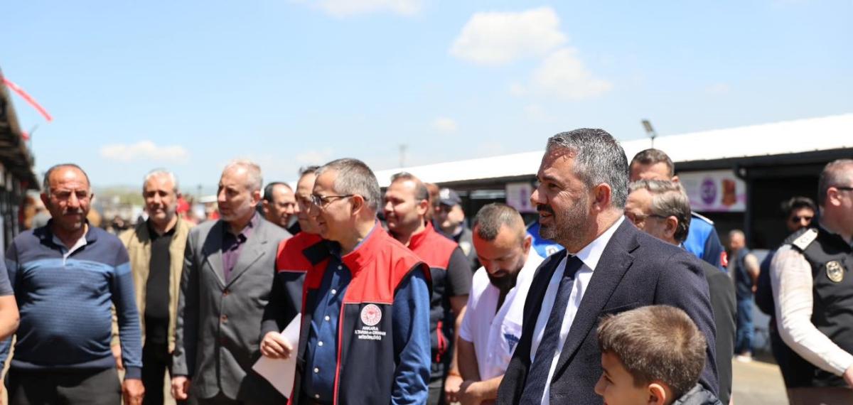 Pursaklar Belediyesinden Kurban Bayramı Öncesi Kesim Provası