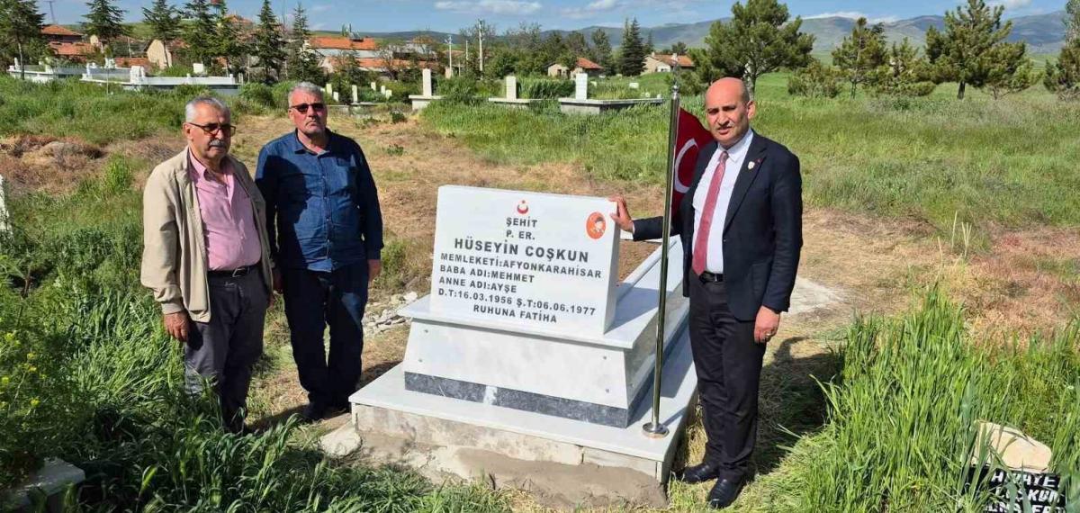 Şehit Mezarı 49 Yıl Sonra Yeniden Yapıldı
