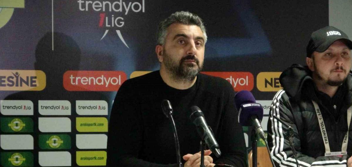 Sinan Kaloğlu: “Amacımız Play-Off’lardan Süper Lig’e Çıkmak”