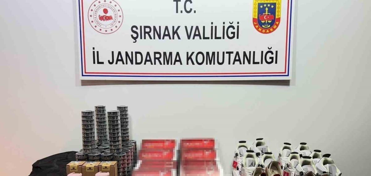 Şırnak’ta Jandarmadan 18 Milyon Kaçakçılık Operasyonu