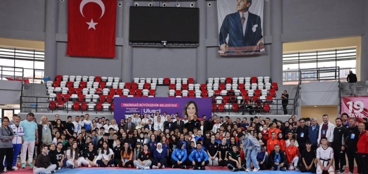 Tekirdağ’da Taekwondo Şöleni: 7 İlden 365 Sporcu Tekirdağ’da Buluştu