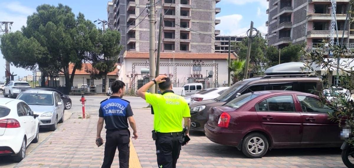 Turgutlu Zabıtası ve Trafik Ekiplerinden Ortak Denetim