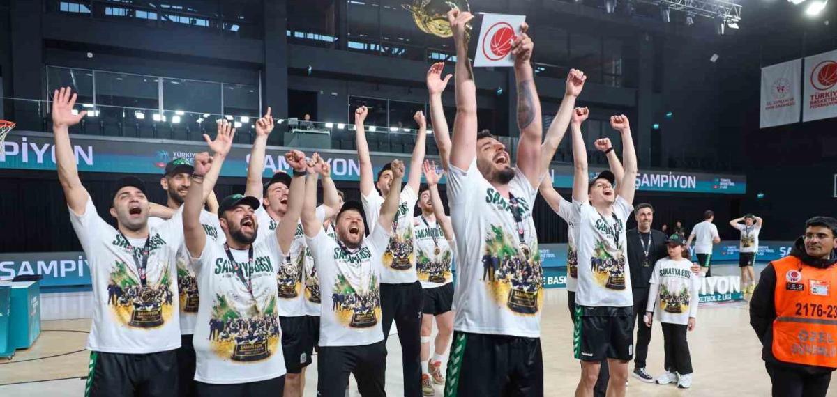 Türkiye Erkekler Basketbol 2. Lig’inde Şampiyon Sakarya Büyükşehir Oldu
