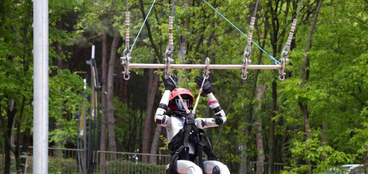 Türkiye’nin Nüfusa Kayıtlı İlk İnsansı Robotu Canik Macera Parkı’nda: İlk O Deneyimledi