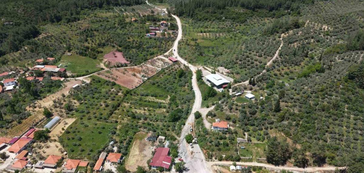 Ula Kızılağaç ile Menteşe Yenice Mahalleleri Arasındaki İçme Suyu Altyapısı Yenileniyor