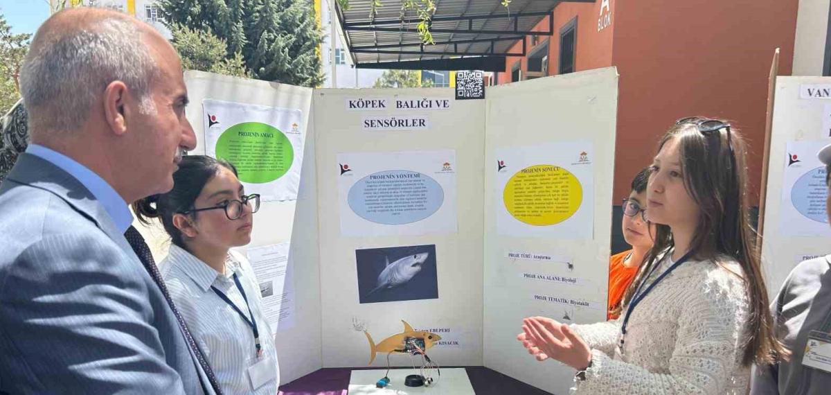Van’da Öğrencilerin Hazırladığı Projeler Bilim Fuarında Sergilendi