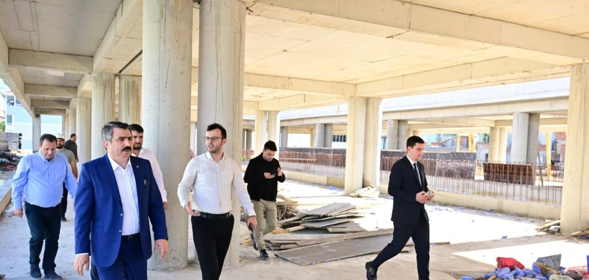Yavuzselim Kapalı Pazar Alanı’nda Yol Yarılandı
