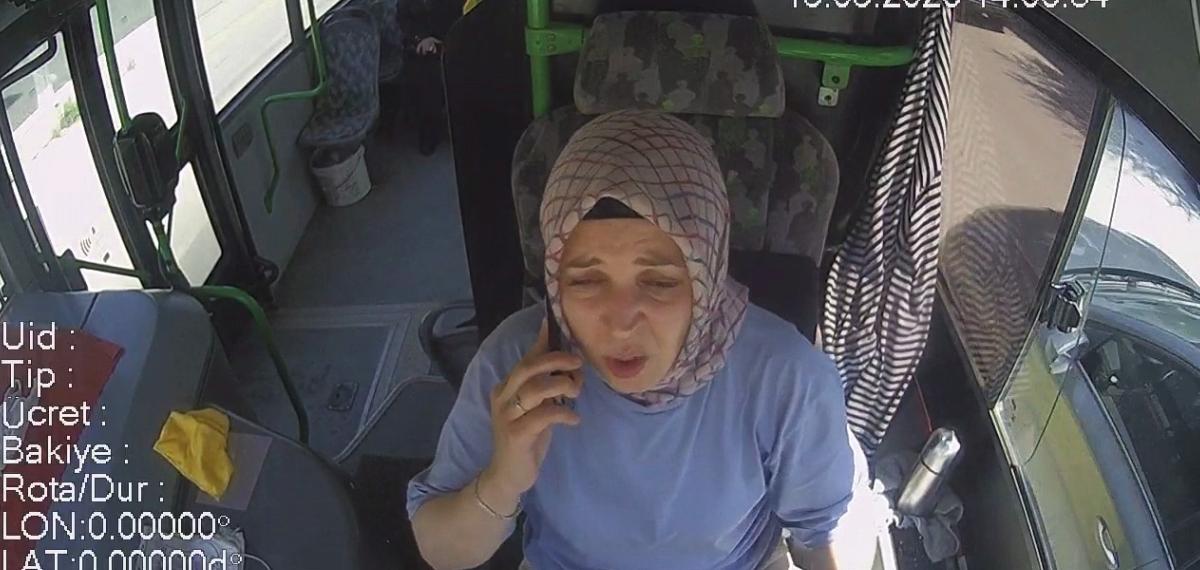 Yolcusu Fenalık Geçirince Kadın Şoför Rotayı Hastaneye Çevirdi