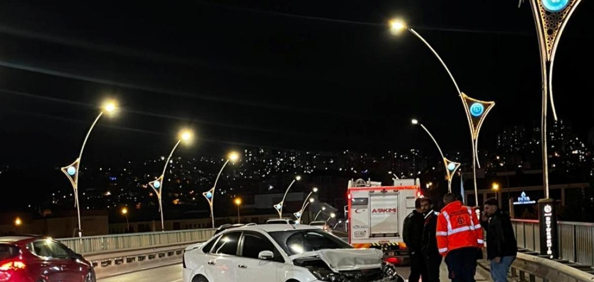 Yolda Gördükleri Kazaya Anında Müdahale Eden A Takımı İkinci Felaketi Önledi