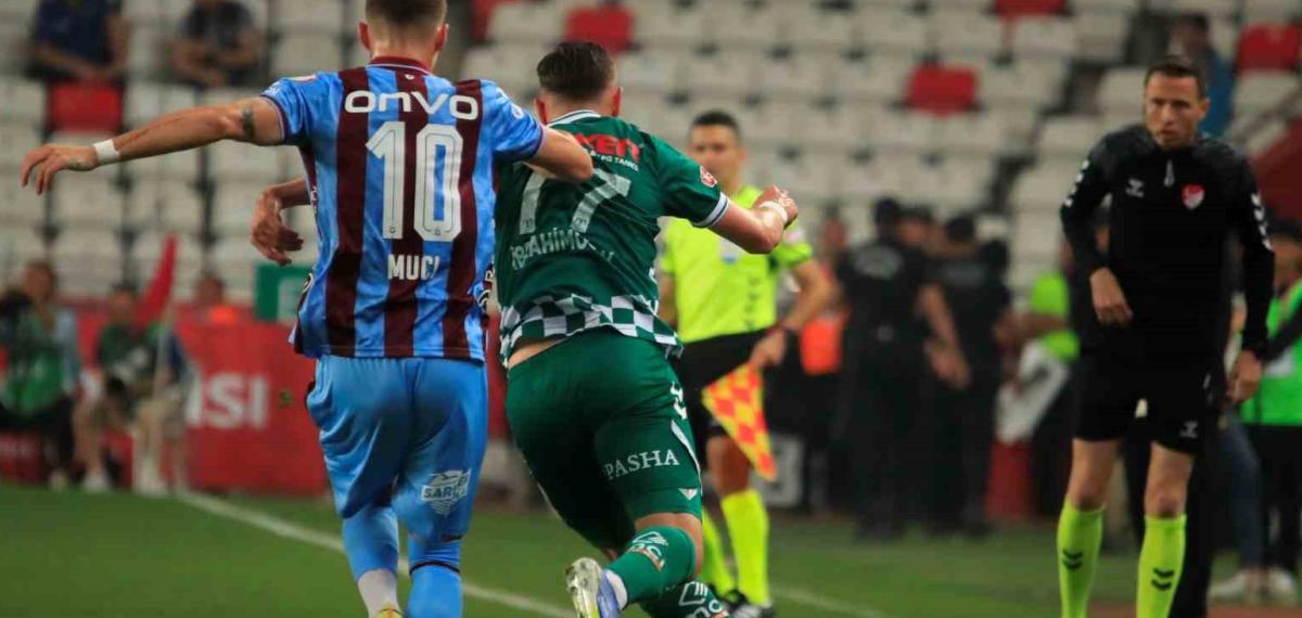 Ziraat Türkiye Kupası: Trabzonspor: 1 – Konyaspor 0 (İlk Yarı)