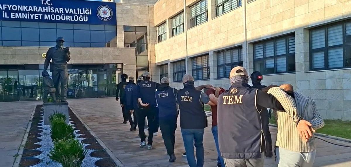 Afyonkarahisar’da DEAŞ operasyonunda 7 şüpheli gözaltına alındı