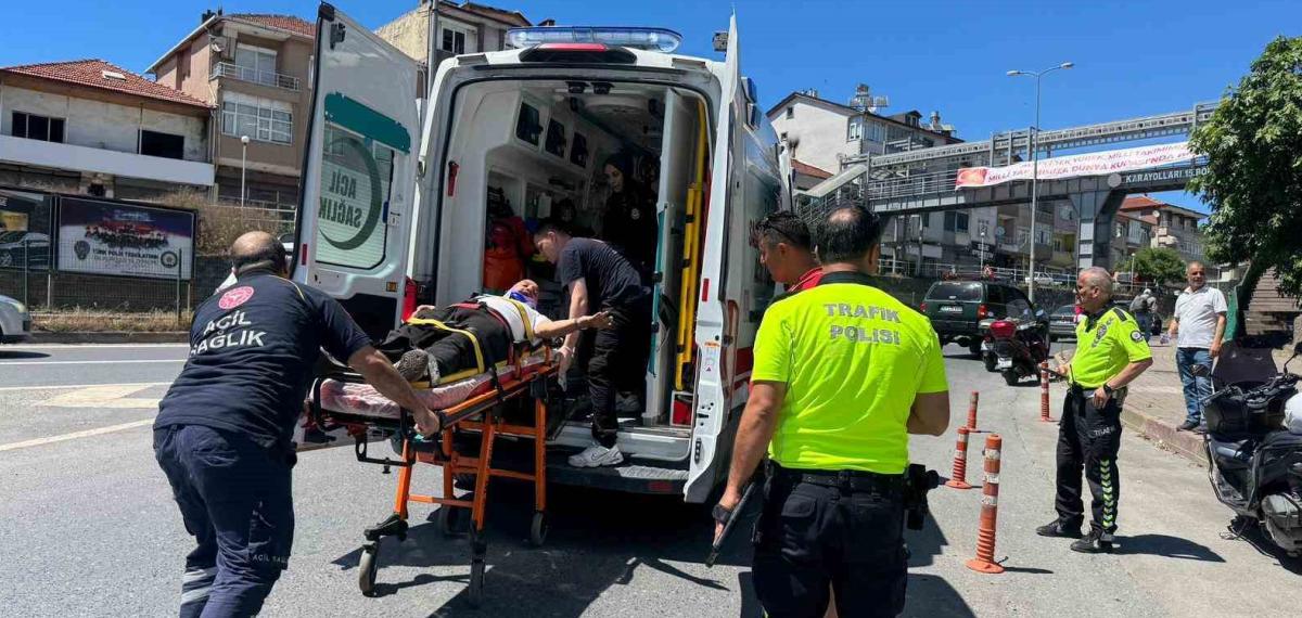 Alaplı’da Motosiklet Kazası: 1 Kişi Yaralandı