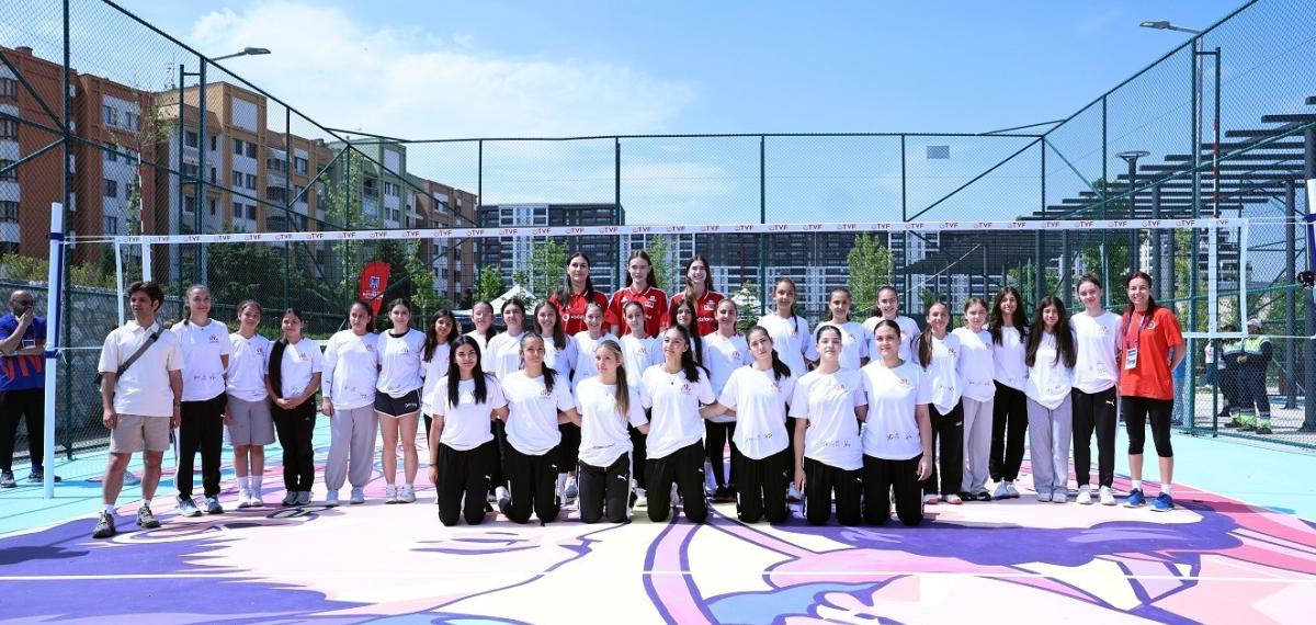 Ankara’da açılan VNL Legacy Court ile voleybol seviyesi yükseliyor