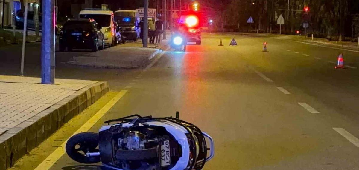 Antalya’da Motosiklet Kazası: 1 Meyyit, 1 Ağır Yaralı