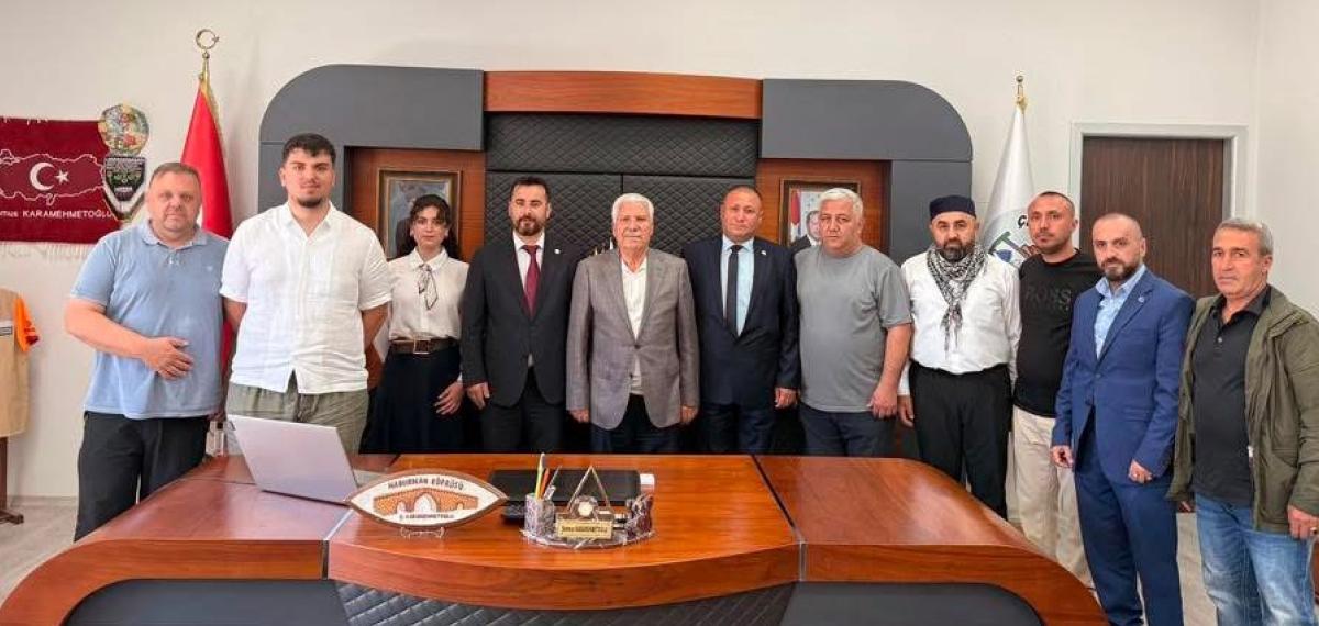 Avrupa Demokratlar Birliği Heyetinden Çermik Temasları