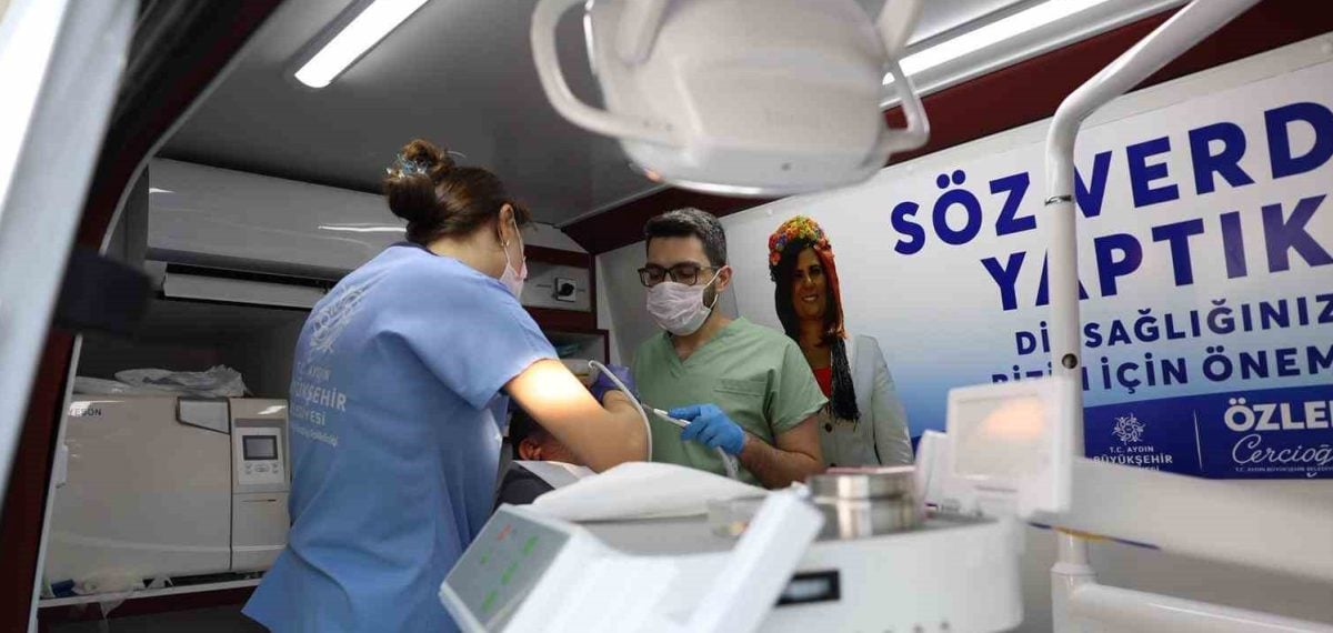 Aydın’da Mobil Ağız ve Diş Sağlığı Klinikleri Vatandaşlara Uygun Fiyatlı Hizmet Sunuyor