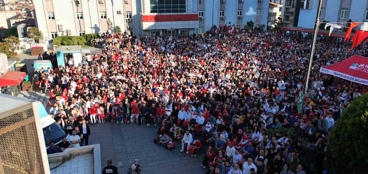 Bahçelievler’de Dünya Kupası Heyecanı Dev Ekranlarda Yaşandı
