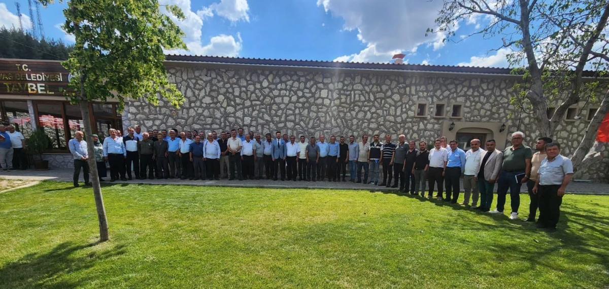 Başkan Tatık Muhtarlarla İlçede Yapılacak Hizmetleri Değerlendirdi