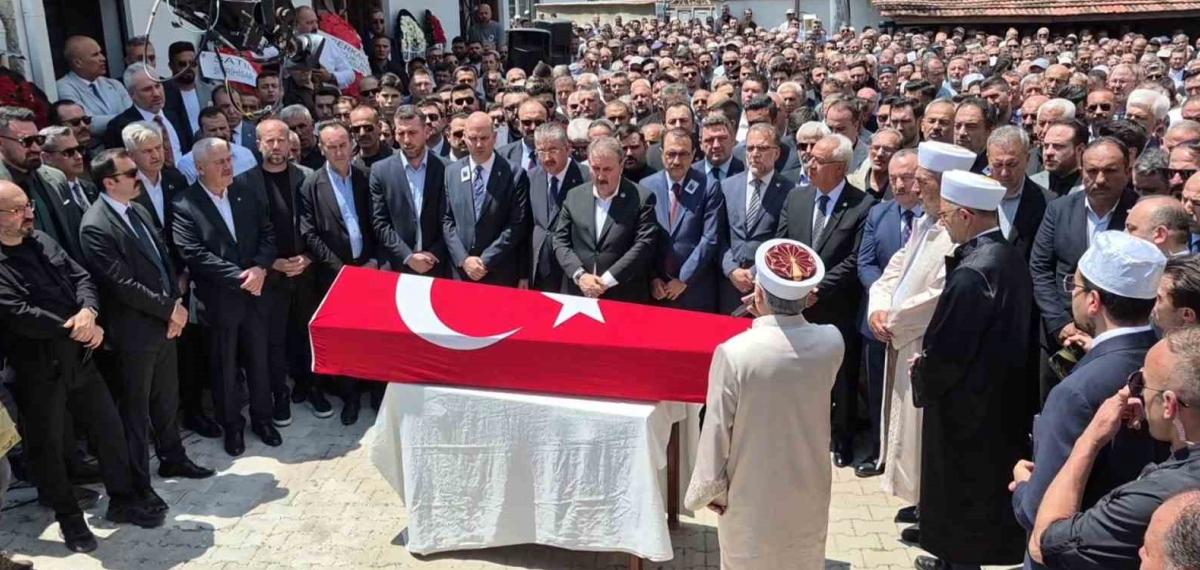 BBP Genel Başkanı Destici’nin Ağabeyi Son Yolculuğuna Uğurlandı